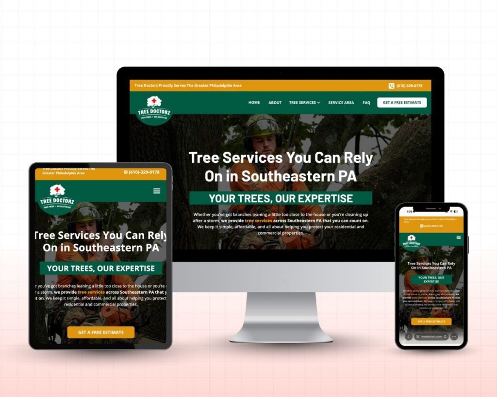 Local Business Service Website Design By Simplified Marketing