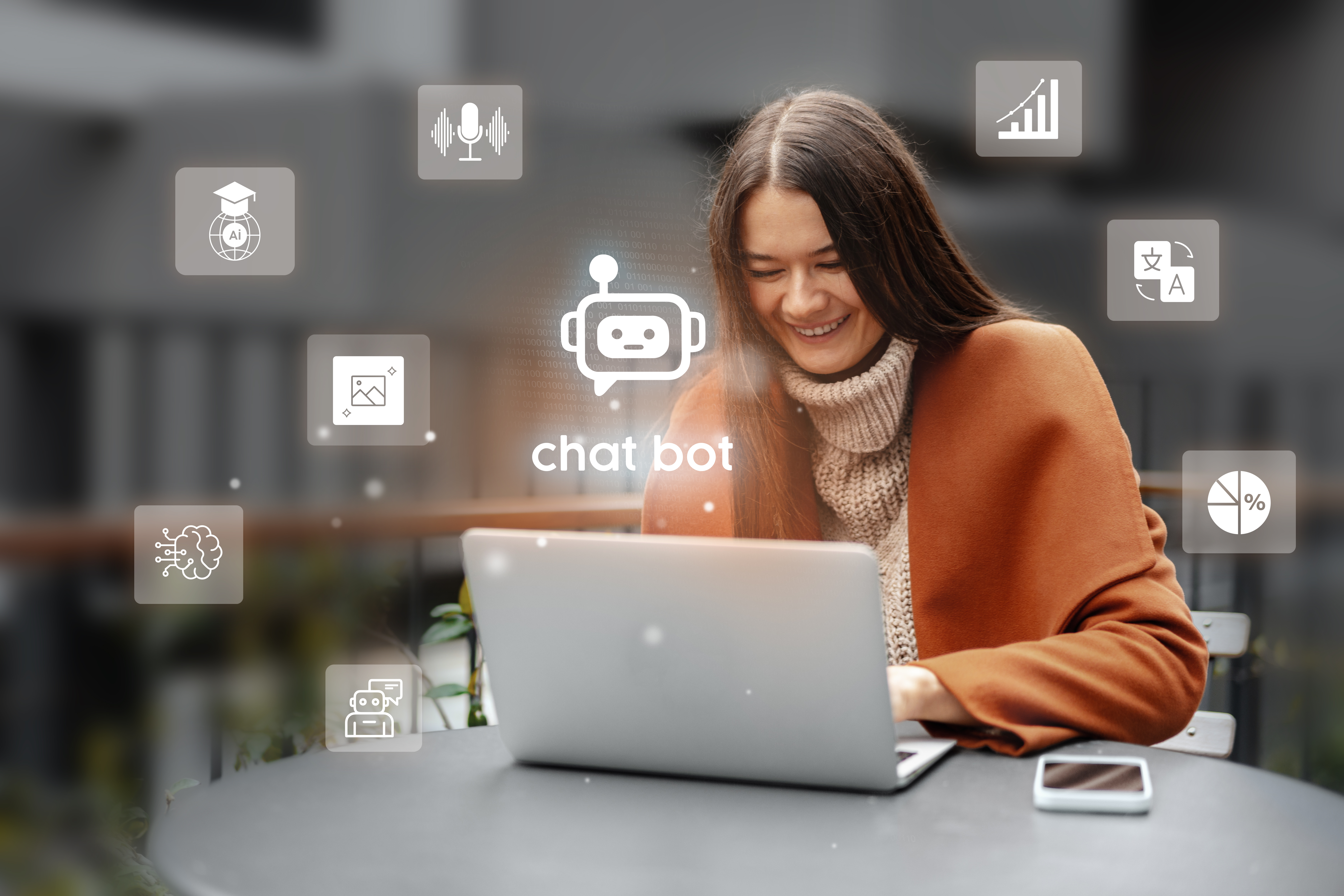 OpenAI ChatGPT ads graphic explaining AI search, high-intent buyers, and digital advertising.